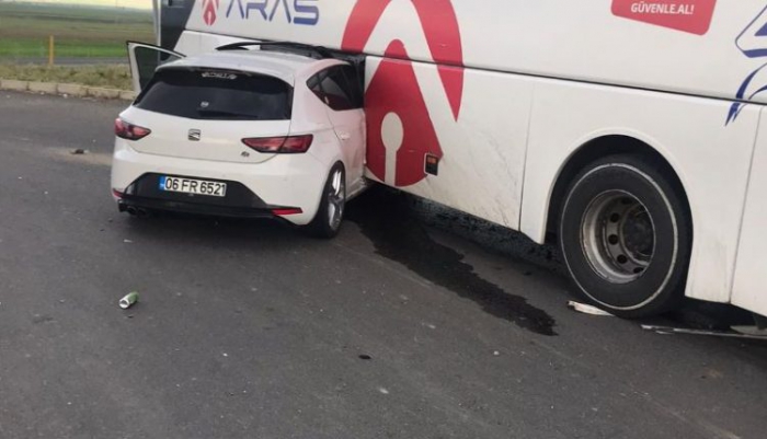 Erzurum trafik kazası: 1 yaralı