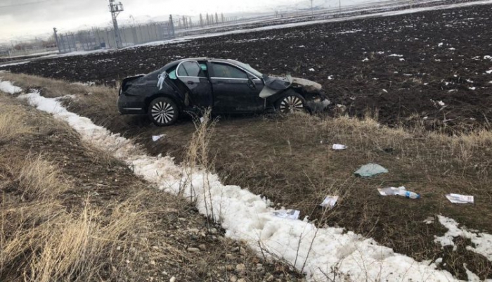 Erzurum’un İlçe Belediye başkan adayı kaza geçirdi: 1 ölü, 4 yaralı