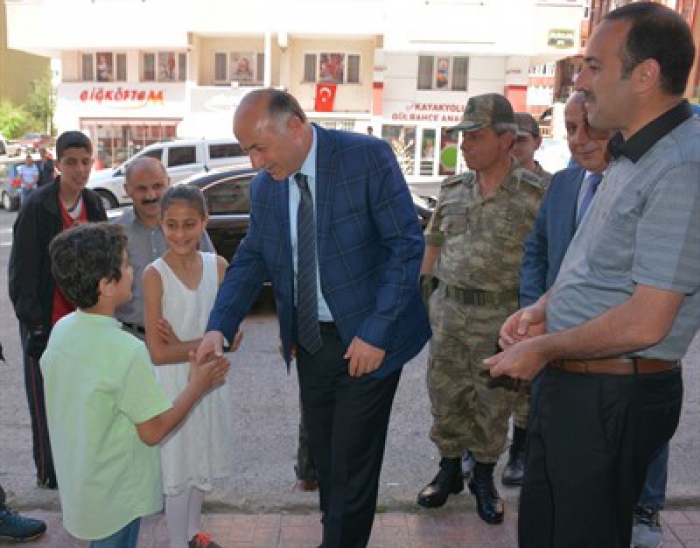 Erzurum Valisi Azizoğlu, 15 Temmuz Gazisi Çılğı’yı unutmadı