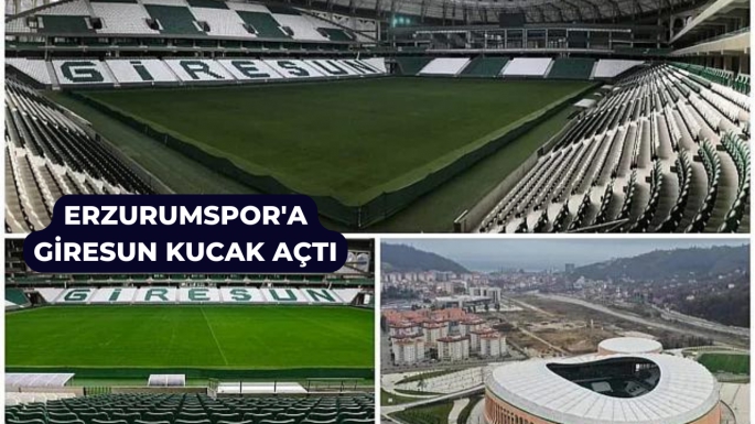 Erzurumspor'a Giresun kucak açtı