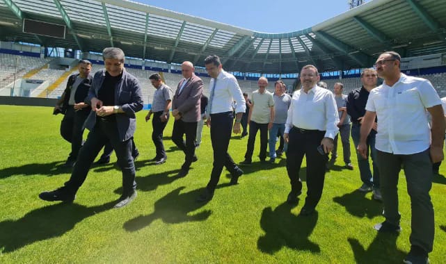 ERZURUMSPOR STADINDA TEFTİŞ 