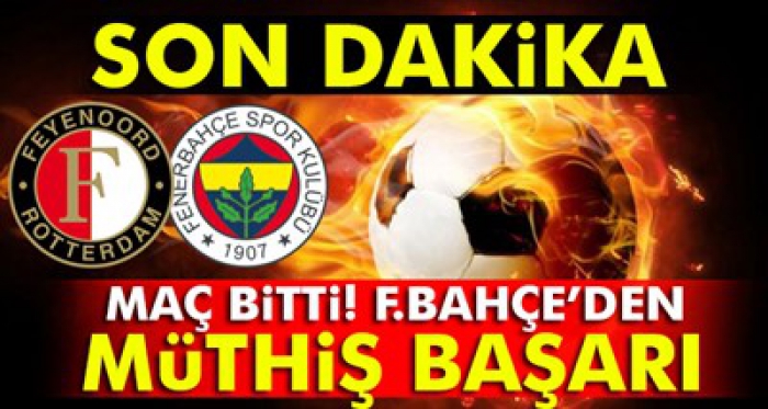 F.Bahçe'den müthiş başarı!