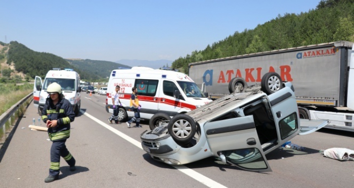 Feci kaza: 1 ölü, 3 yaralı!