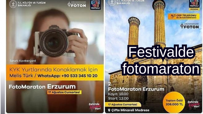 Festivalde fotomaraton