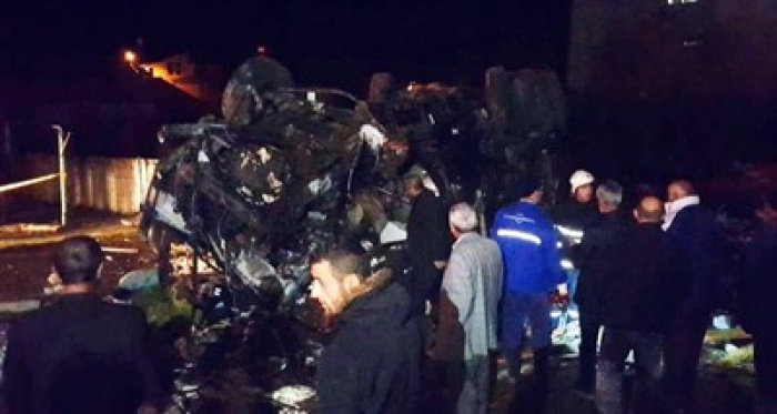 Freni patlayan tanker otomobilleri biçti: 2 ölü, 4 yaralı