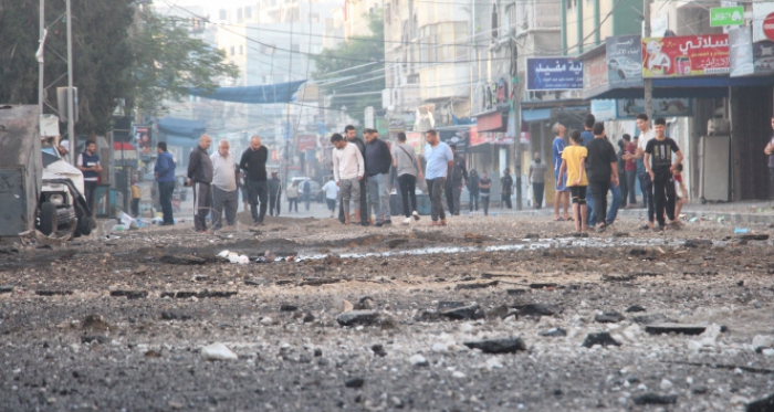 Gazze’de 40 cadde ve kavşak hava saldırıları sonucu kullanılamaz hale geldi