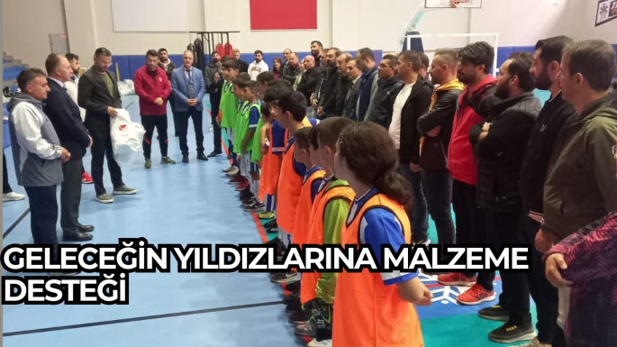 GELECEĞİN YILDIZLARINA MALZEME DESTEĞİ