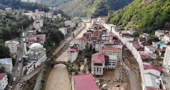 Giresun’da yaşanan selde şehit sayısı 2’ye vefat eden kişi sayısı ise 6’ye yükseldi