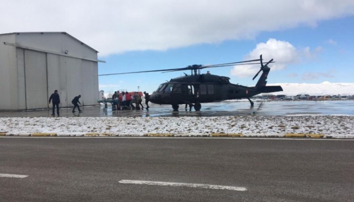 Gürbulak’ta terör operasyonu: 1 şehit, 1 asker yaralı (Yaralı asker Erzurum’a getirildi)