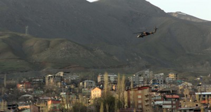 Hakkari'de mayına basan 4 asker hafif yaralandı