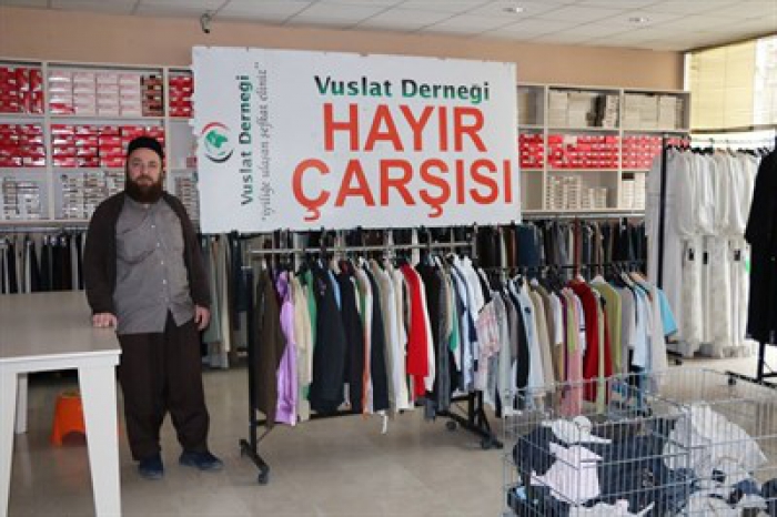 HAYIR ÇARŞISI 10 AYDA 5 BİN 165 AİLEYE UMUT IŞIĞI OLDU