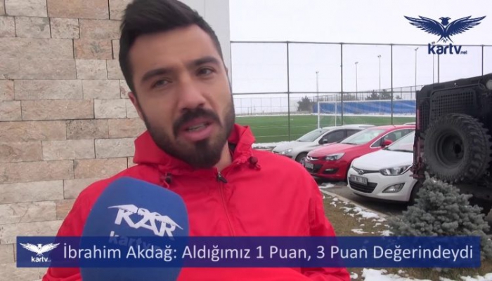 İbrahim Akdağ: Kadıköy’de Aldığımız 1 Puan, 3 Puan Değerindeydi!