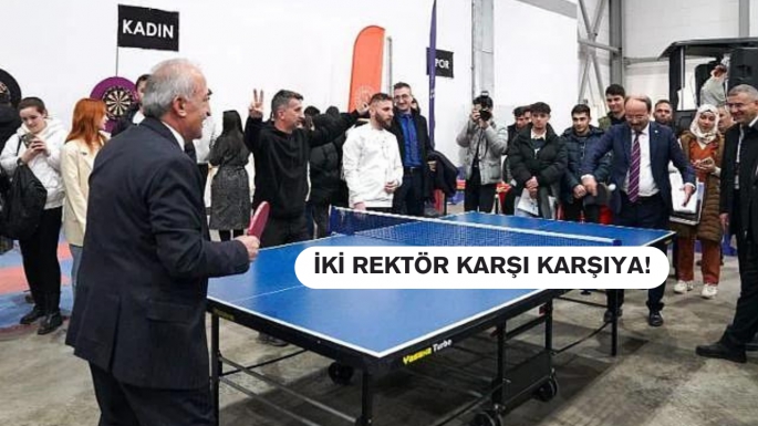 İki Rektör karşı karşıya!