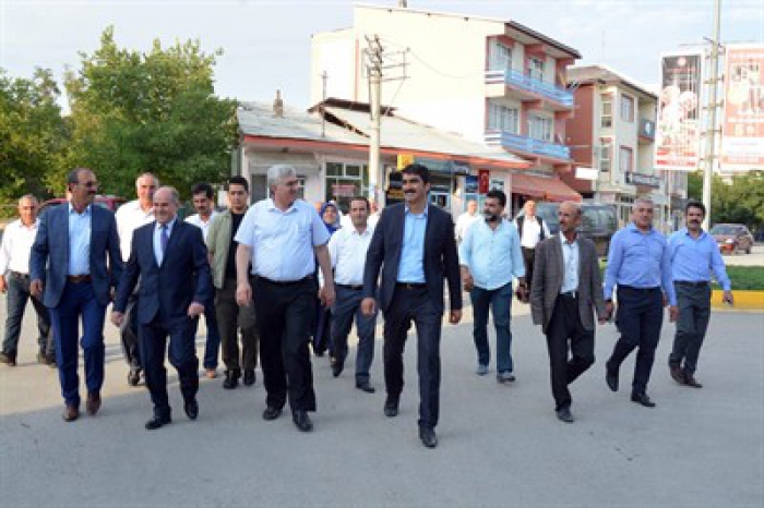 İl Başkanı Öz’den Aşkale İlçe Başkanına hayırlı olsun ziyareti