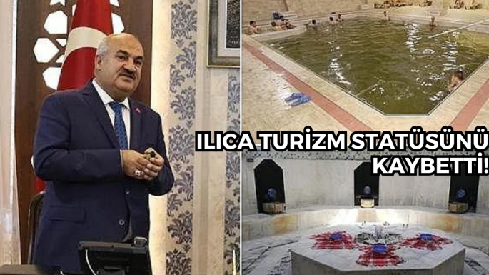 Ilıca turizm statüsünü kaybetti!