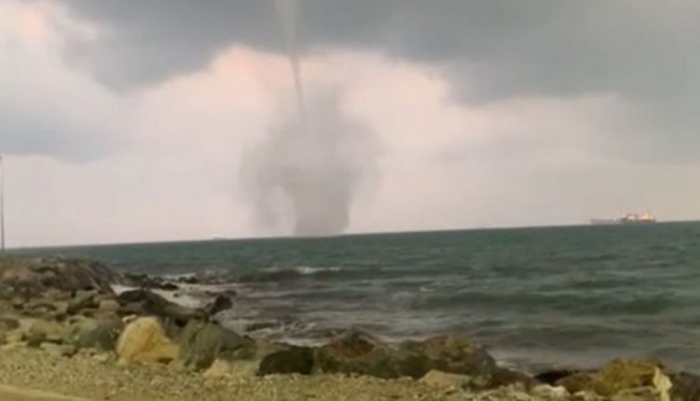 İskenderun Körfezi’nde hortum paniği