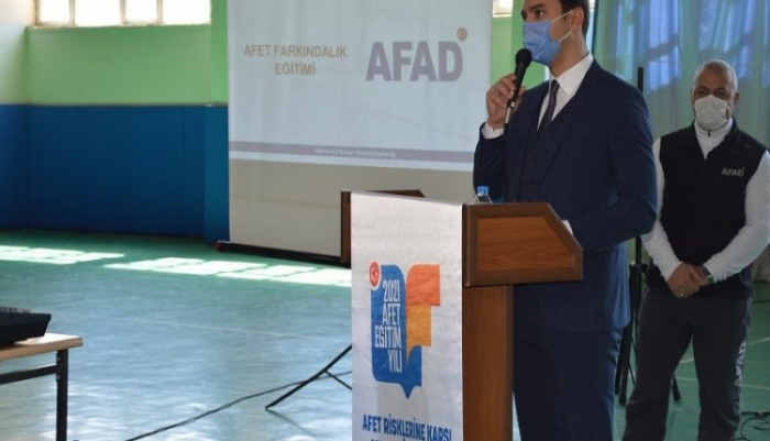 İspir’de 2021 ‘Afet Eğitim yılı’ çalışma semineri düzenlendi