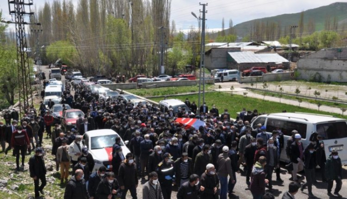 İtfaiye şehidi memleketi Erzurum’da son yolculuğuna uğurlandı