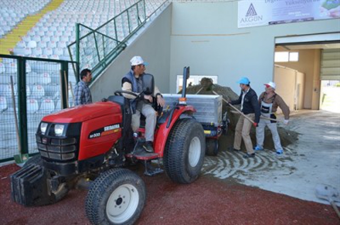 Kazım Karabekir Stadı, TFF. 1. Ligi’ne hazırlanıyor