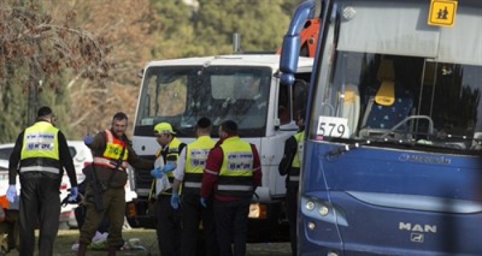 Kudüs’te kamyon kalabalığa daldı: 4 ölü, 14 yaralı