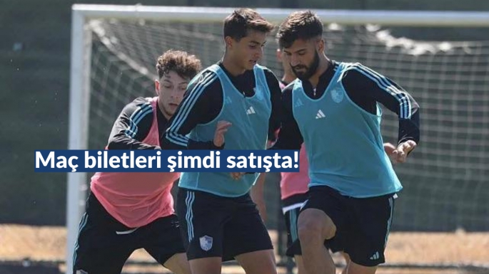 Maç biletleri şimdi satışta!