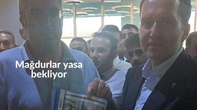 Mağdurlar yasa bekliyor