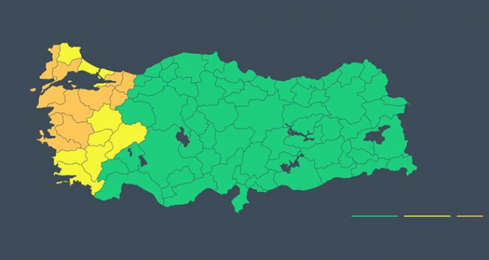 Meteoroloji’den 10 il için turuncu kodlu uyarı!