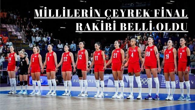 Millilerin çeyrek final rakibi belli oldu