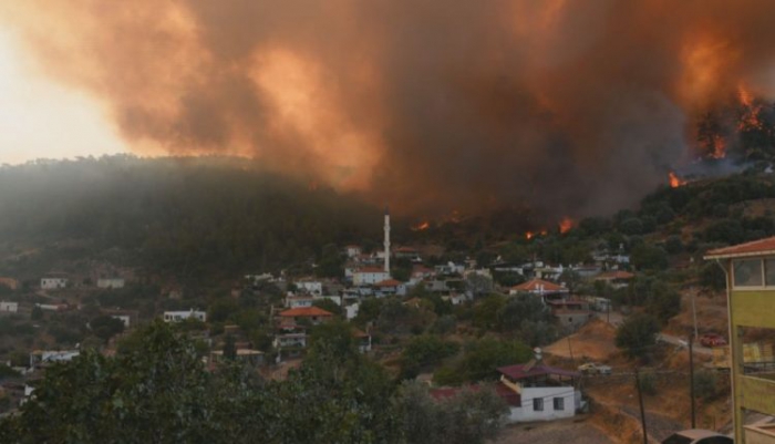 Muğla’da alevler dakikalar içerisinde böyle yayıldı