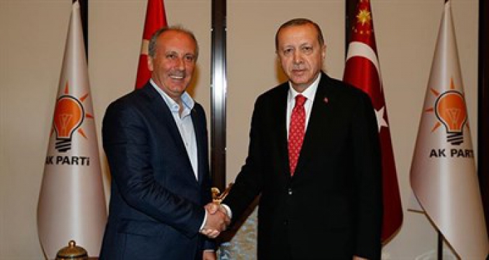 Muharrem İnce, Cumhurbaşkanı Erdoğan'ı tebrik etti