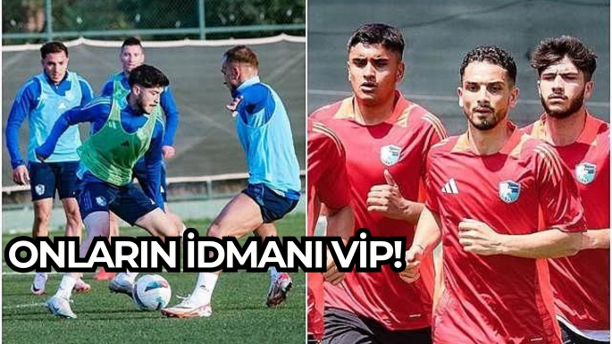 Onların idmanı VİP!