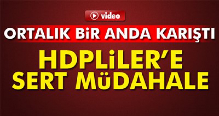 Ortalık bir anda karıştı!