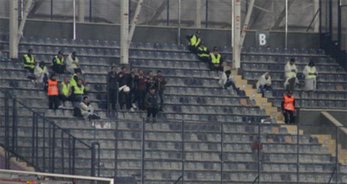 Osmanlıspor son 3 yılda ilk defa boş tribünlere oynadı