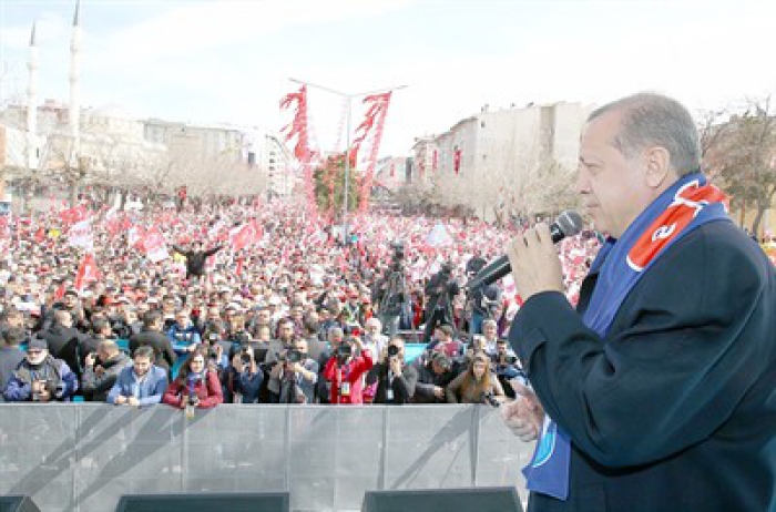 Öz'den miting teşekkürü