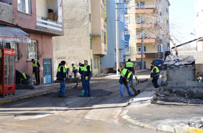 Palandöken Belediyesinden bahar temizliği