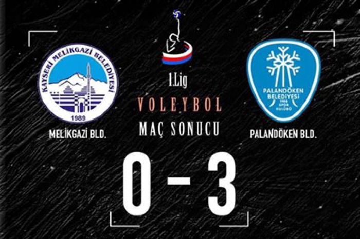 Palandöken Belediyespor deplasmanda esti: 3-0