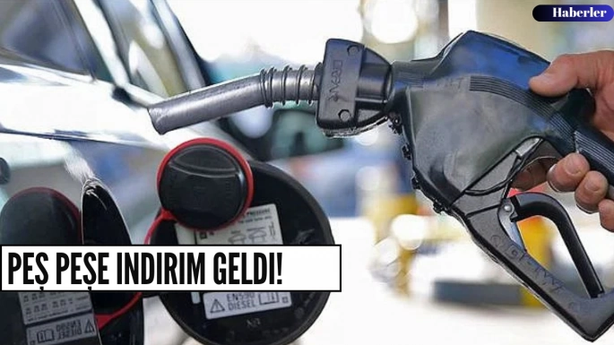 Peş peşe indirim geldi!