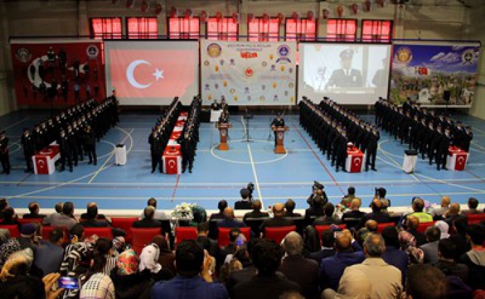 Polis teşkilatına 100 yeni nefer katıldı