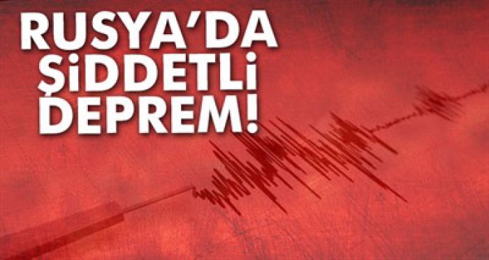 Rusya da Deprem!