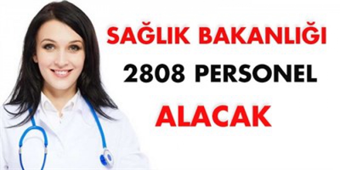 Sağlık Bakanlığı Personel Alım İlanı