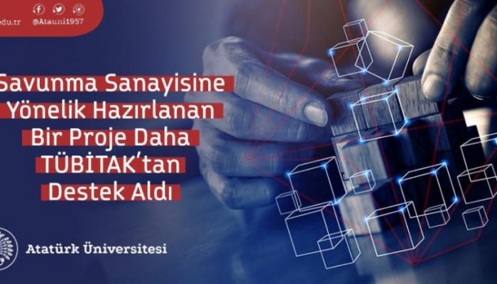 Savunma sanayisine yönelik hazırlanan bir proje daha Tübitak’tan destek aldı