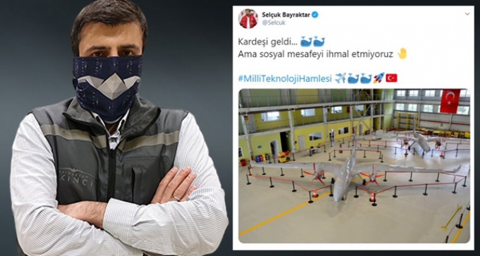 Selçuk Bayraktar’dan hava aracı paylaşımı