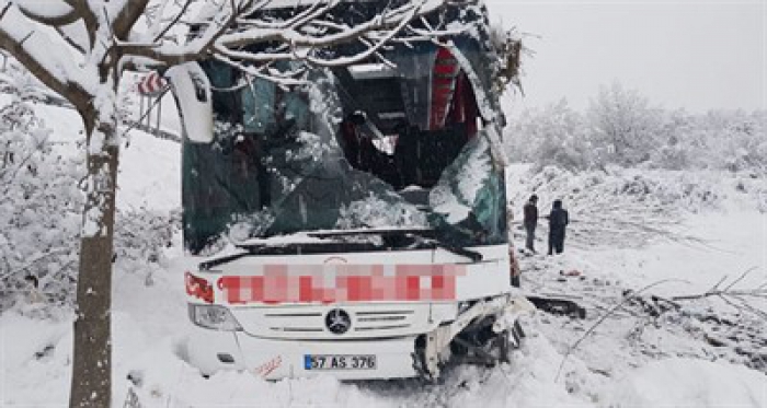 Sinop’ta otobüs kazası: 5 ölü, 25 yaralı