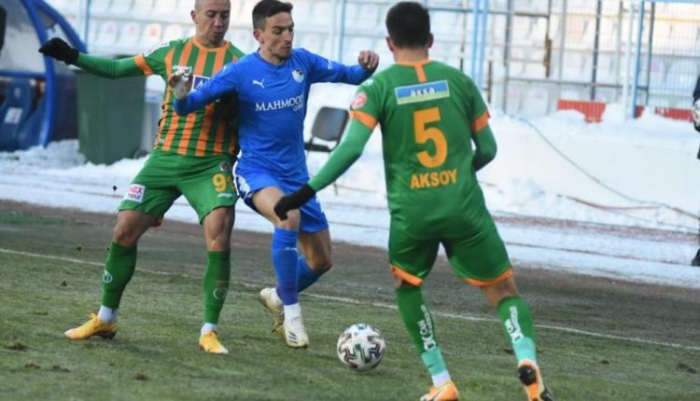 Süper Lig: BB Erzurumspor: 1 – Alanyaspor: 1 (Maç sonucu)