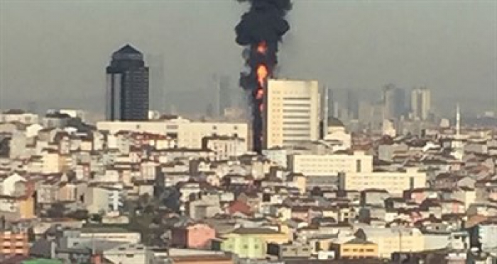 Taksim İlk Yardım Hastenesi'nde yangın çıktı