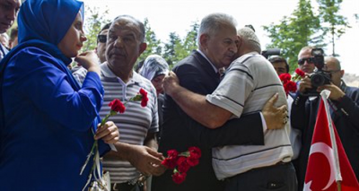 TBMM Başkanı Yıldırım: Şehitlerimiz bu ülkenin teminatıdır