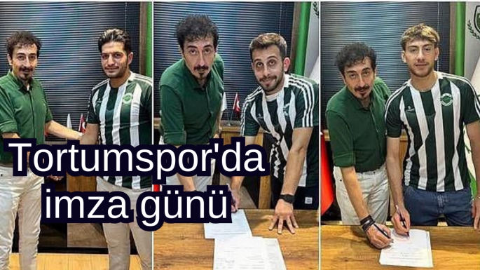 Tortumspor'da imza günü