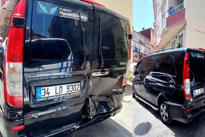 Torununu kayan minibüsün altında kalmaktan kurtaran dede öldü