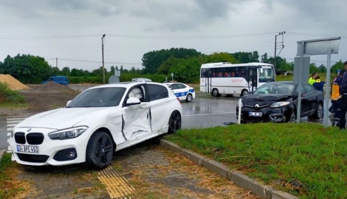 Trafik kazası! 11 yaralı