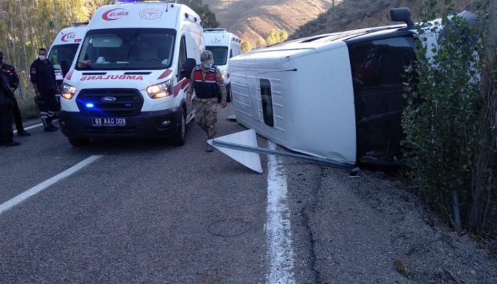 Trafik kazası: 7 yaralı